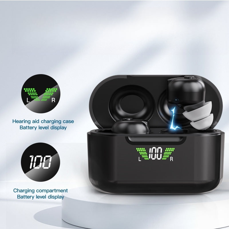 AurisFree Nexa Bluetooth OTC Hearing Aid - Military Noise Reduction - 45-Day Trial - FDA Registered